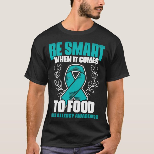 Camiseta Inteligente Cuando Se Trata De Alimentos Alergia A (Anverso)