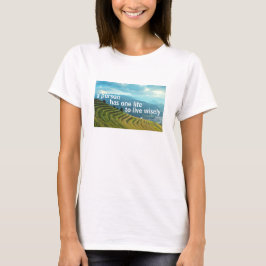 Camiseta inteligente en vivo (ligera)