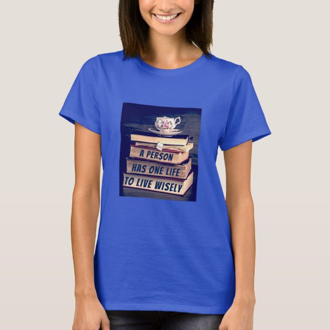 Camiseta inteligente en vivo (v2 oscura) (Anverso)