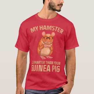 Camiseta Inteligente Mi hámster es más inteligente que tu G