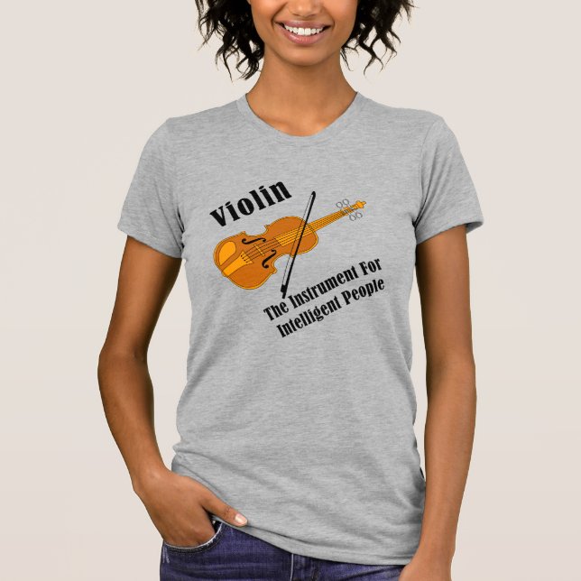Camiseta inteligente para violín (Anverso)
