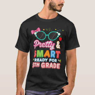 Camiseta Inteligente Y Preparado Para Quinto Grado De Ki