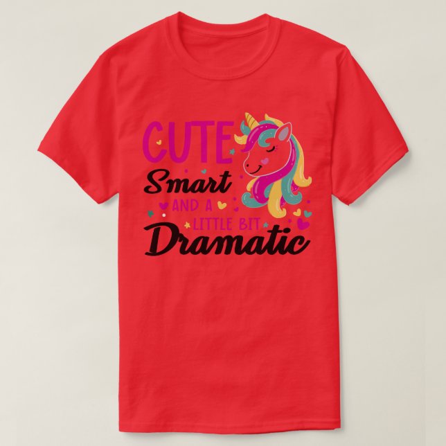 Camiseta Inteligente Y Un Poco Dramática Luz (Diseño del anverso)