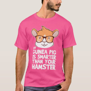 Camiseta Intelligent My Guinea Pig Is Smarter Funny Pet Lov