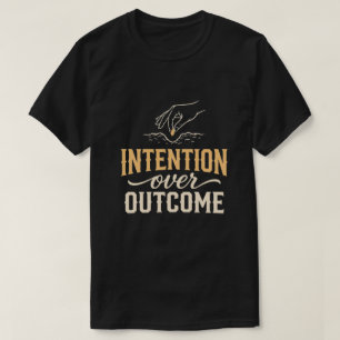 Camiseta Intención Sobre Resultado - Mentalidad Musulmana 