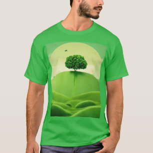 Camiseta "Intenciones contaminadas" - Planeta verde Minimal