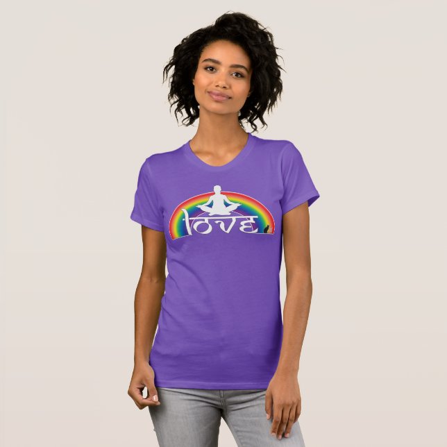 Camiseta Intenciones de Arcoíris de Amor (Anverso completo)