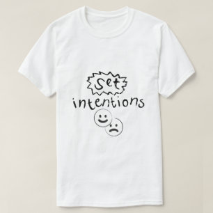 Camiseta Intenciones – Tipografía de Mentalidad