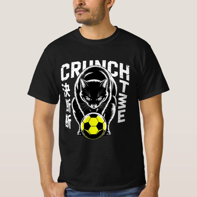 Camiseta Intense Crunch Time Cat - Game Day Style (Anverso)