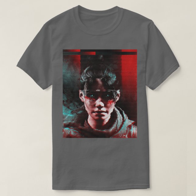 Camiseta Intenta no pestañear o puedes extrañarme (Diseño del anverso)