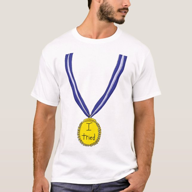 Camiseta Intenté la medalla (Anverso)