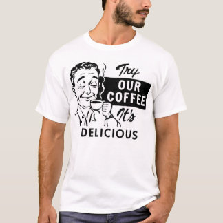 Camiseta Intente nuestro café