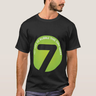 Camiseta ¡Intento a no burbujear este vez Seebs!