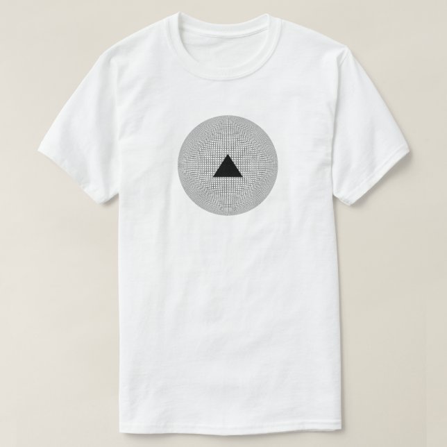 Camiseta intento-angular (Diseño del anverso)