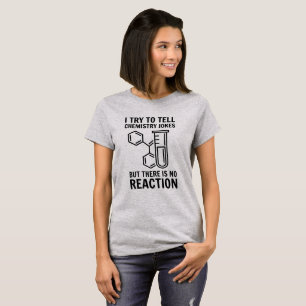 Camiseta Intento contar chistes de la química