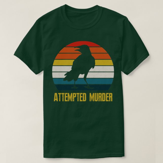 Camiseta Intento de asesinato multiplica al colectivo Noun  (Diseño del anverso)