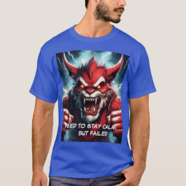 Camiseta Intentó mantener la calma
