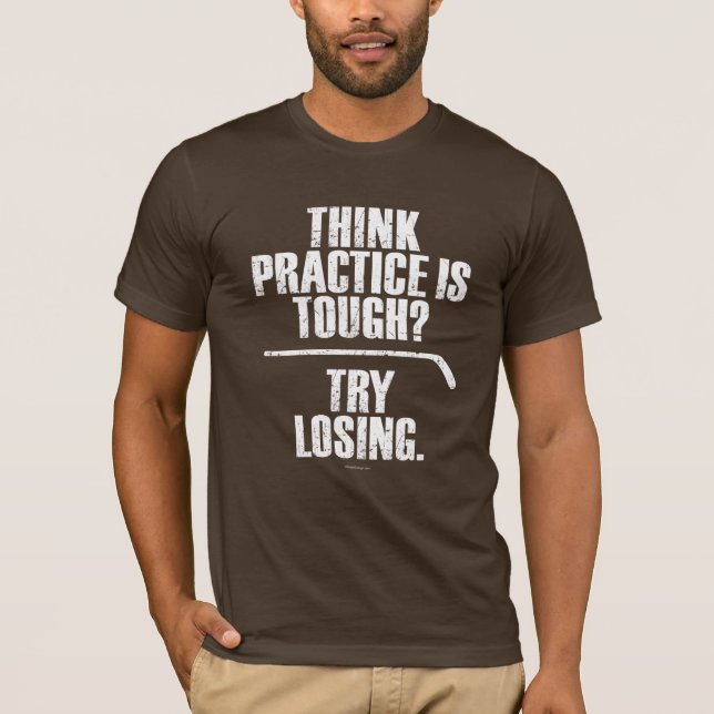 Camiseta Intento que pierde (hockey) (Anverso)