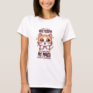 Camiseta Intento Ser Una Persona Agradable