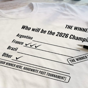Camiseta interactiva del campeón deportivo 2026