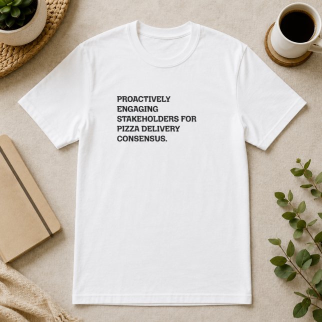 Camiseta Interactuar Proactivamente con los Interesados Hum (Subido por el creador)