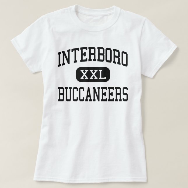 Camiseta Interboro - Buccaneers - altos - parque de la (Diseño del anverso)