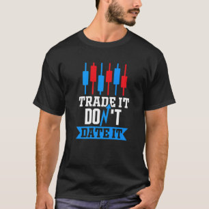 Camiseta Intercámbialo No lo dates Comerciante Mercado de V