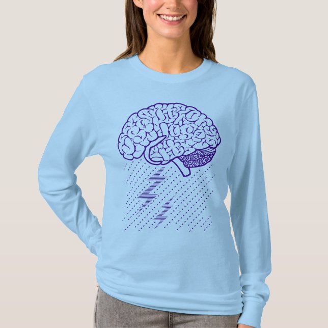 Camiseta Intercambio de ideas (púrpura) (Anverso)