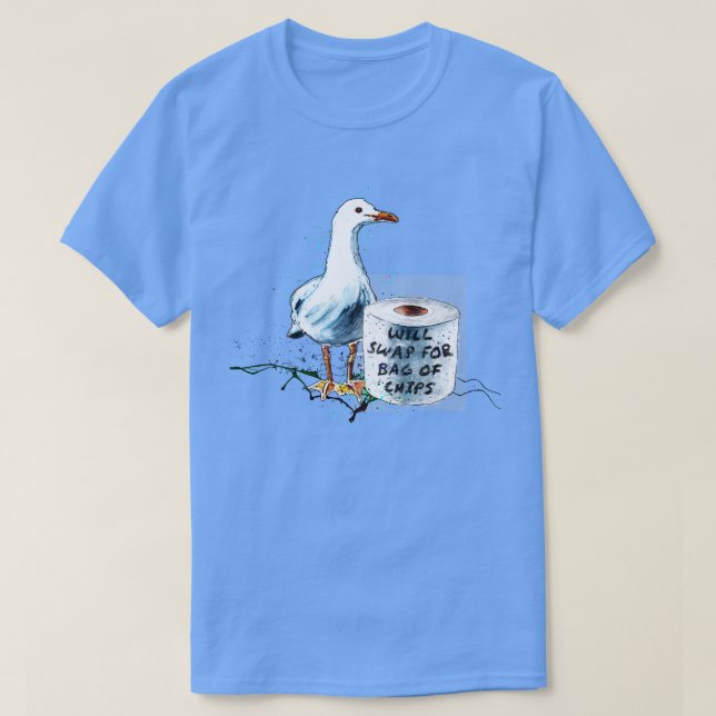 Camiseta Intercambio Por Bolsa De Chips (Diseño del anverso)