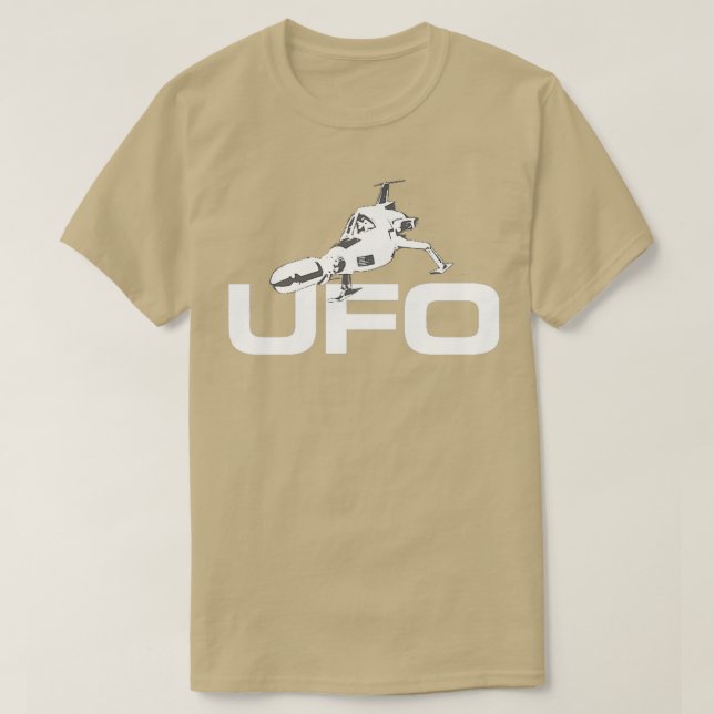 Camiseta Interceptor de OVNI (Diseño del anverso)