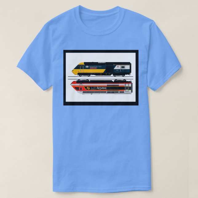 Camiseta INTERCITY 125 amp INTERCITY XPT (Diseño del anverso)