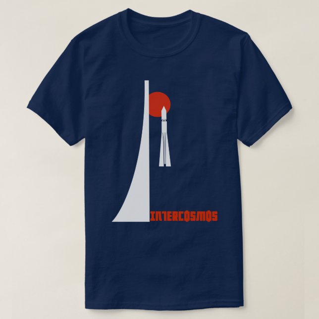 CAMISETA INTERCOSMOS (Diseño del anverso)