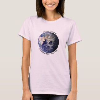 Camiseta Interdependencia Mujeres orgánicas