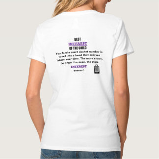 Camiseta Interés Superior Del Niño