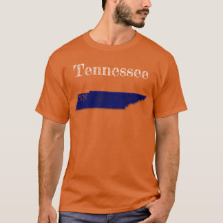 Camiseta Interestados de Tennessee [Diseño Azul de la Marin