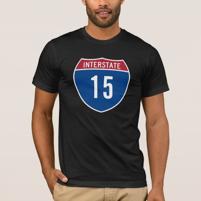 Camiseta Interestatal 15 (Anverso)