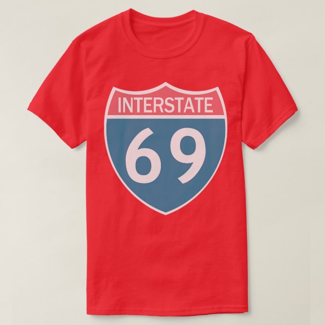 Camiseta Interestatal 69 (Diseño del anverso)