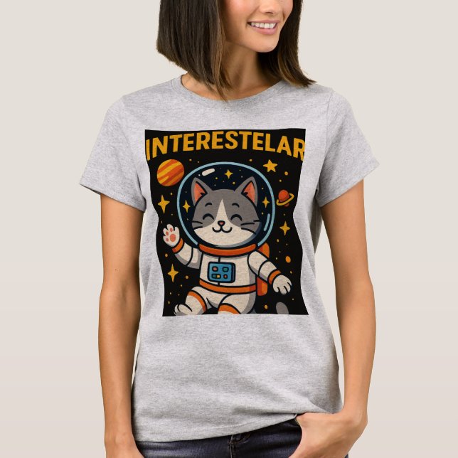 Camiseta interestelar casual t shirt (Anverso)