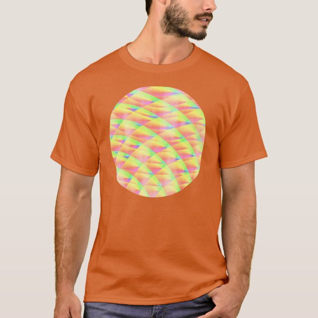 Camiseta Interferencia brillante por Kenneth Yoncich (Anverso)