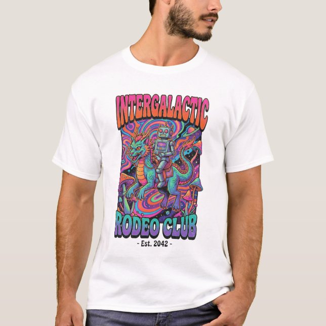 Camiseta Intergalactic Rodeo Club (Anverso)