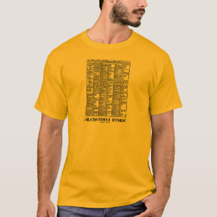 Camiseta Interior alquimista (tabla de alquimia)