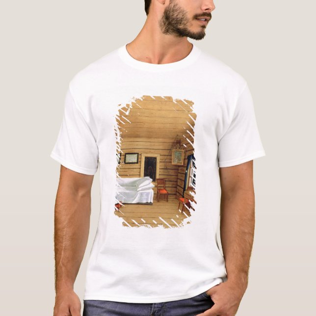 Camiseta Interior con una mujer asentada (Anverso)