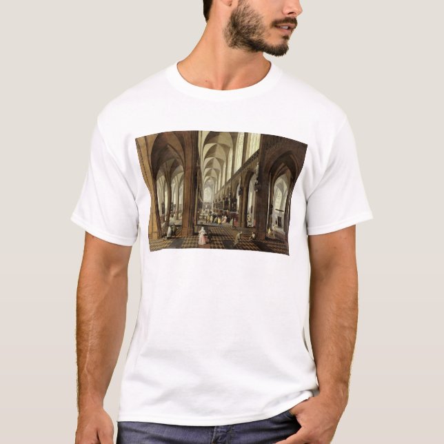 Camiseta Interior de la catedral de Amberes, c.1650 (Anverso)