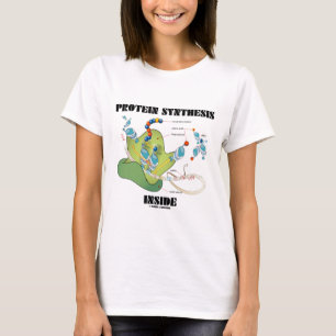 Camiseta Interior de la síntesis de la proteína (biologí