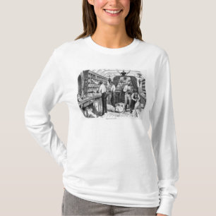 Camiseta Interior de un carro postal ferroviario francés