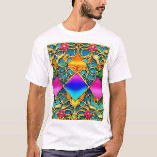 Camiseta Interior de una mansión francesa futurista