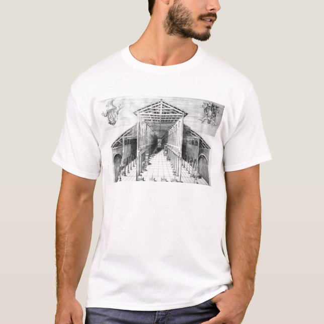 Camiseta Interior de viejo San Pedro, Roma (Anverso)