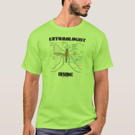 Camiseta Interior del entomólogo (anatomía del mosquito)