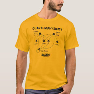 Camiseta Interior del físico de Quantum (bosón de Higgs d