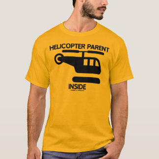 Camiseta Interior del padre del helicóptero (Rótulo)